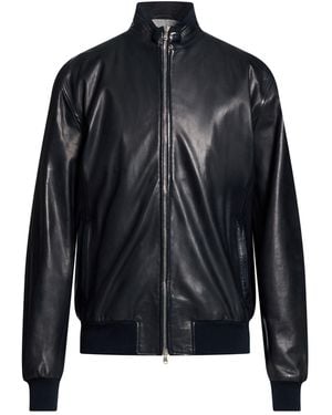Barba Napoli Midnight Jacket Soft Leather - Black