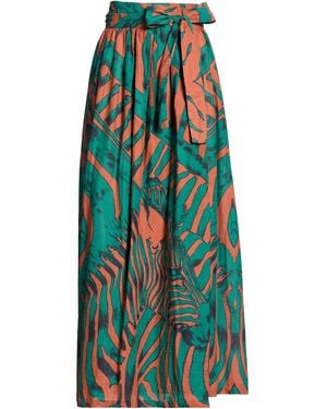 CONNOR & BLAKE Emerald Maxi Skirt Cotton - Blue