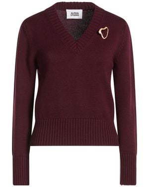 Alpha Studio Pullover - Rot