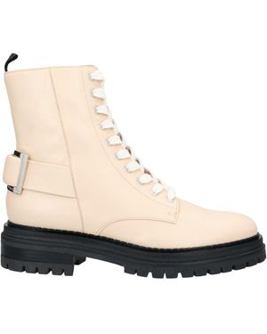 Sergio Rossi Ankle Boots - Natural