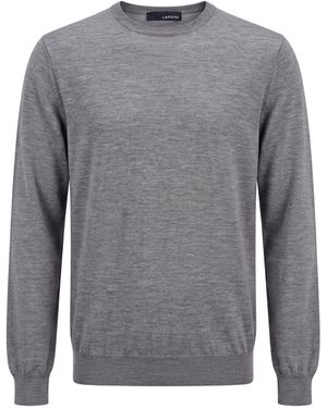 Lardini Sweater Virgin Wool - Gray