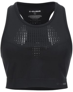 Pinko C-clique Top - Black