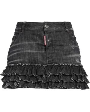 DSquared² Denim Skirt Cotton, Elastane - Black