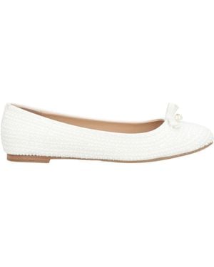 Lola Cruz Ballet Flats - Natural