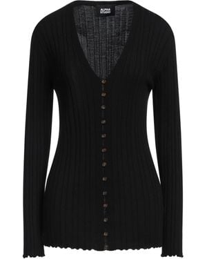 Alpha Studio Strickjacke - Schwarz