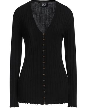 Alpha Studio Cardigan - Black