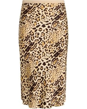 Anine Bing Midi Skirts - Metallic
