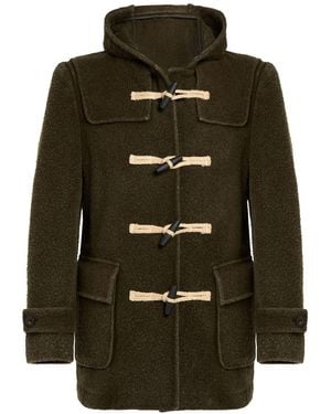 L.B.M. 1911 Military Coat Virgin Wool, Nylon - Green