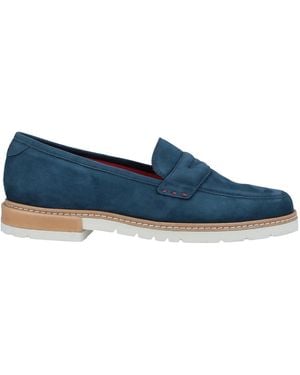 Pas De Rouge Loafers Goat Skin - Blue