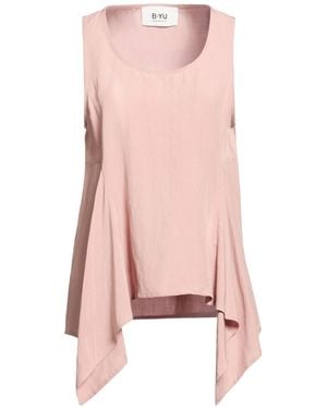B.yu Top Viscose, Linen - Pink
