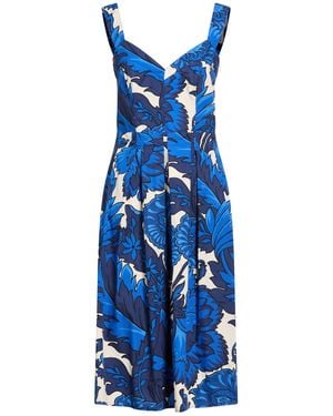 Etro Midi Dress Cotton - Blue