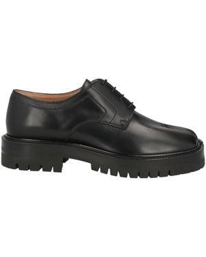 Maison Margiela Lace-Up Shoes Leather - Black