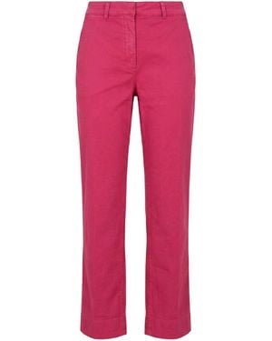 Via Masini 80 Trousers Cotton, Elastomultiester, Elastane - Red