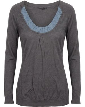 Roberto Collina Sweater Cotton, Silk - Gray