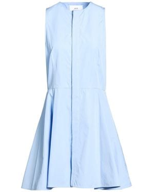 Ami Paris Mini Dress Cotton - Blue