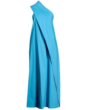Nora Barth Maxi Dress Cotton - Blue