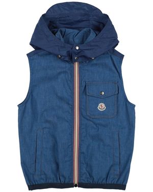 Moncler Capospalla Jeans - Blu