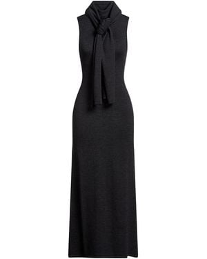 STAUD Midi-Kleid - Schwarz