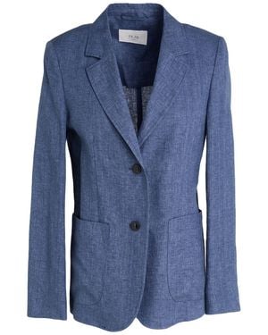 19.70 Nineteen Seventy Blazer Linen - Blue