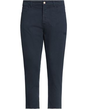 Officina 36 Denim Cropped - Blue