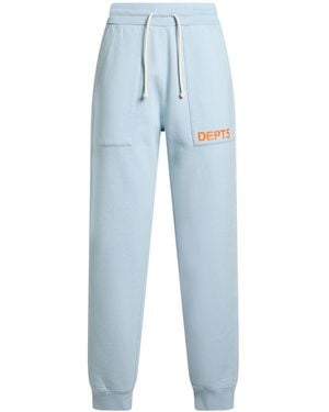 Department 5 Sky Trousers Cotton - Blue