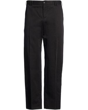 PT Torino Trousers Cotton, Linen - Black