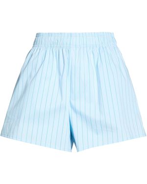 Roberto Collina Sky Shorts & Bermuda Shorts Cotton, Polyamide, Elastane - Blue