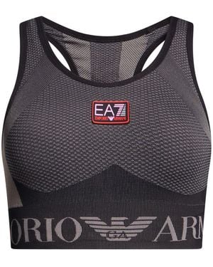EA7 Top Polyamide, Polyester, Elastane - Black