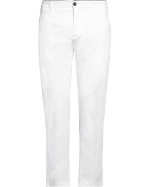 Department 5 Trousers Cotton, Lycra, Elastane - White