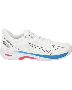 Mizuno Wave Exceed Tour Cc Trainers Textile Fibres, Synthetic Material - White