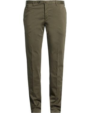 PT Torino Military Trousers Cotton, Elastane - Green