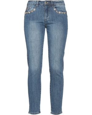 Yes-Zee Pantaloni Jeans - Blu