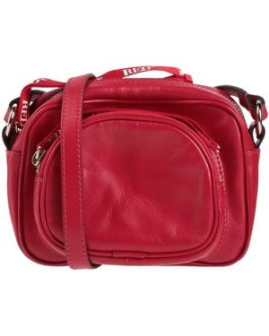 Red(V) Cross-body Bag - Red