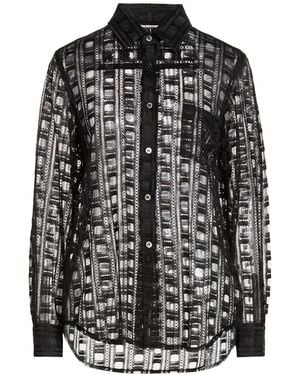Comme des Garçons Shirt Rayon, Nylon, Cotton - Black