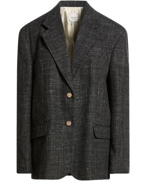 Alysi Chocolat Blazer Wool, Polyester, Linen - Black