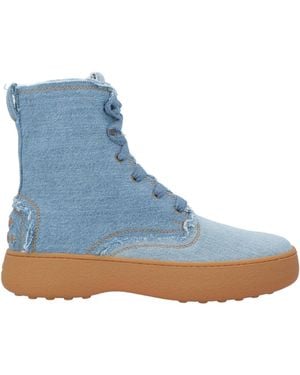 Tod's Botines de caña alta - Azul
