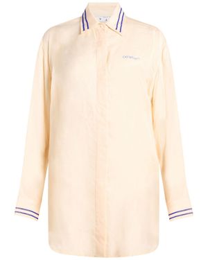 Off-White c/o Virgil Abloh Shirt Cupro - Natural