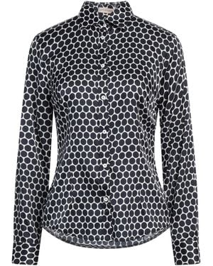 Camicettasnob Midnight Shirt Viscose, Silk, Elastane - Black