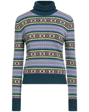 MAX&Co. Turtlenecks - Blue