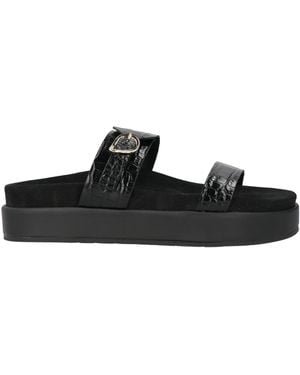 Ancient Greek Sandals Sandals - Black