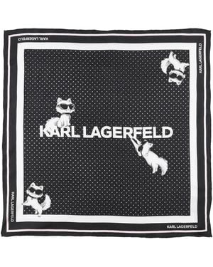 KARL LAGERFELD Sciarpa - Nero