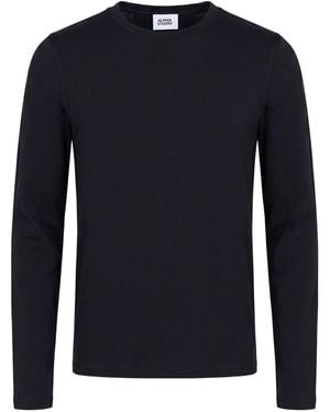 Alpha Studio T-Shirt Cotton, Elastane - Blue