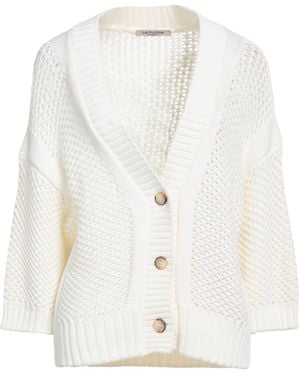 La Fileria Strickjacke - Weiß