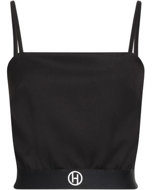 Haveone Top Polyester, Viscose, Elastic Fibers - Black