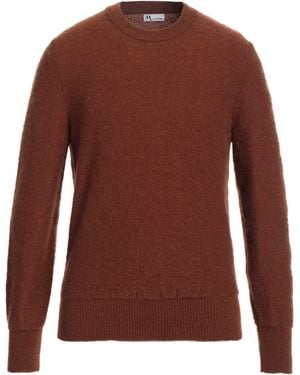 Doppiaa Sweater Mohair Wool, Polyamide, Wool - Brown