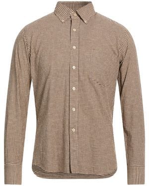 Alessandro Gherardi Shirt Cotton - Brown
