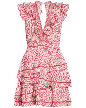 Poupette Mini Dress Viscose - Pink