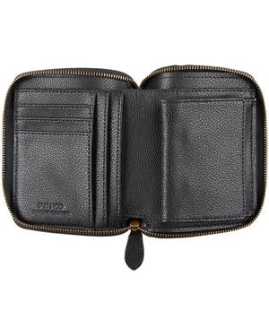 Pinko Wallet Leather - Gray