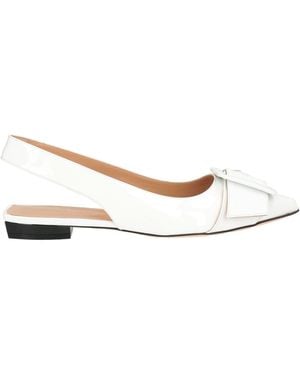 Sergio Rossi Ballet Flats - Natural