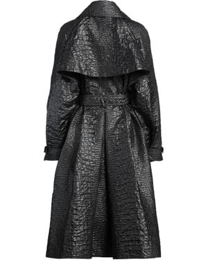 トレンチコート Versace Embroidered Polyester Blend Trench Coat versace-Beige-Trench-Coats.jpeg
